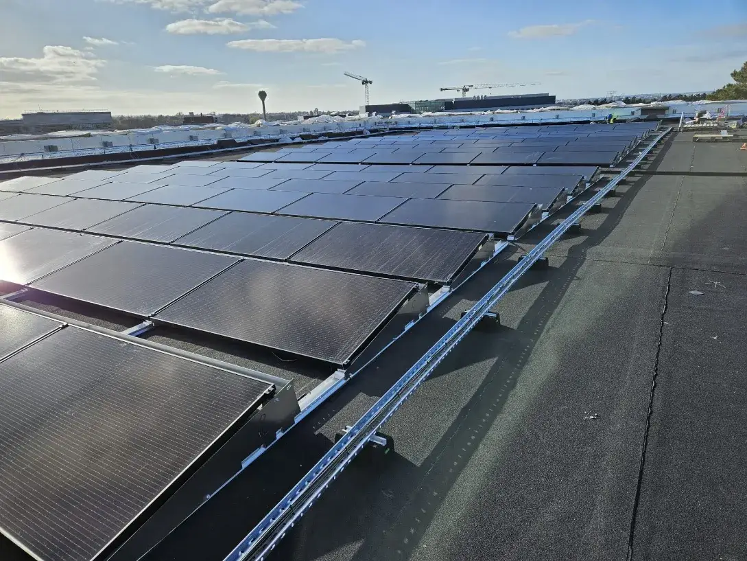 Solar panels installed at University College Dublin