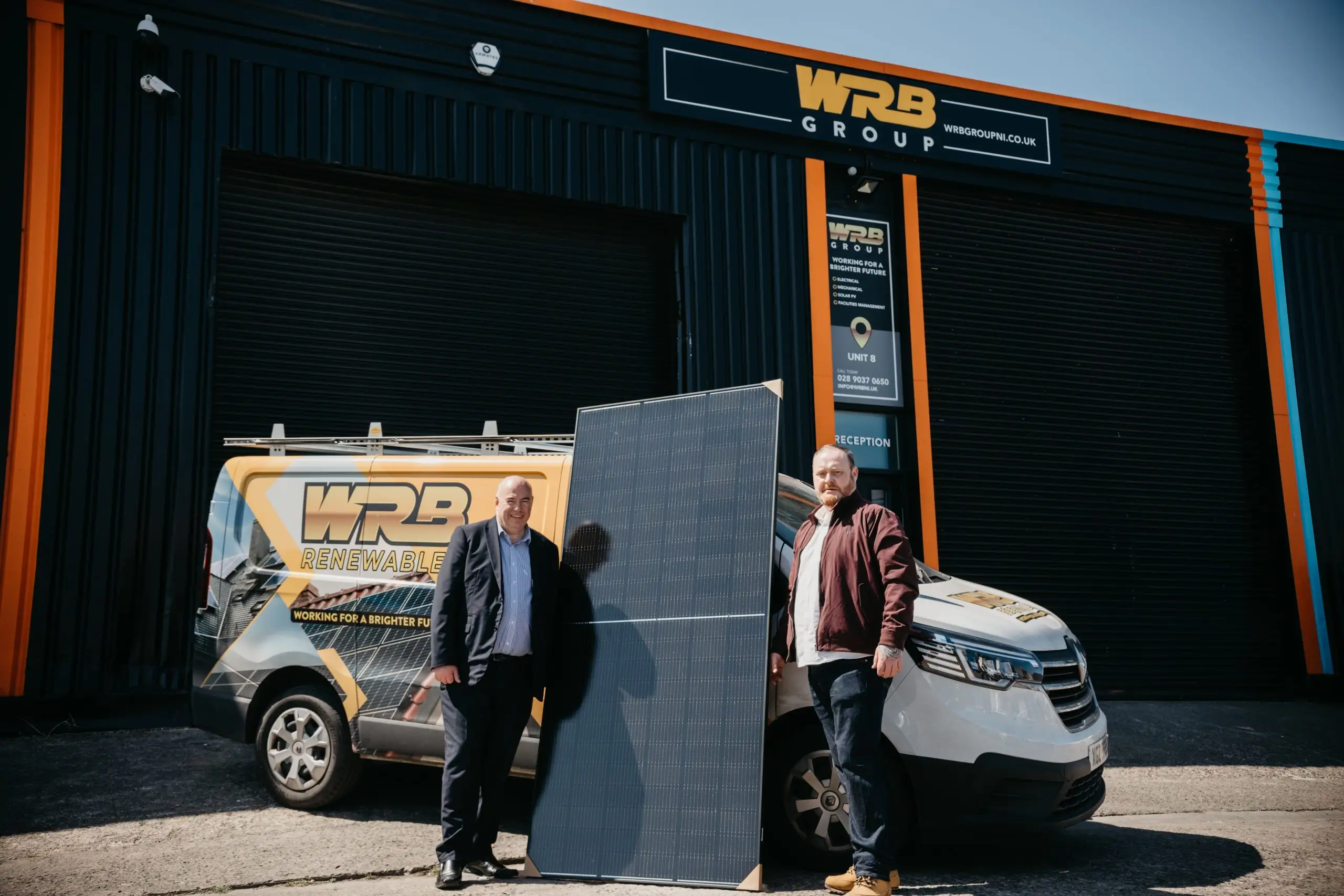 WRB Group premises and team